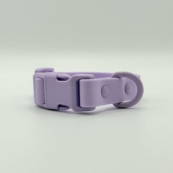 Lavender Waterproof Dog Collar - Picture 3 of 4